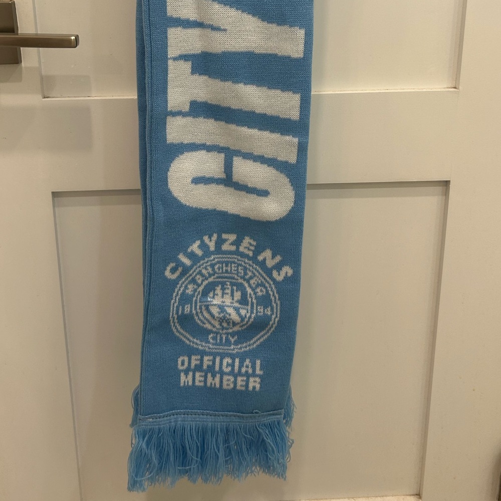 Manchester City Football Club FC Icon Official Member Fan Scarf